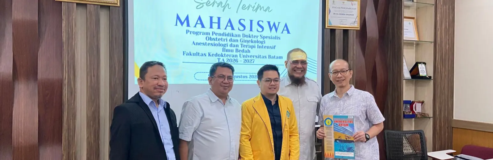 Serah Terima PPDS FK UNIBA ke RS Pendidikan